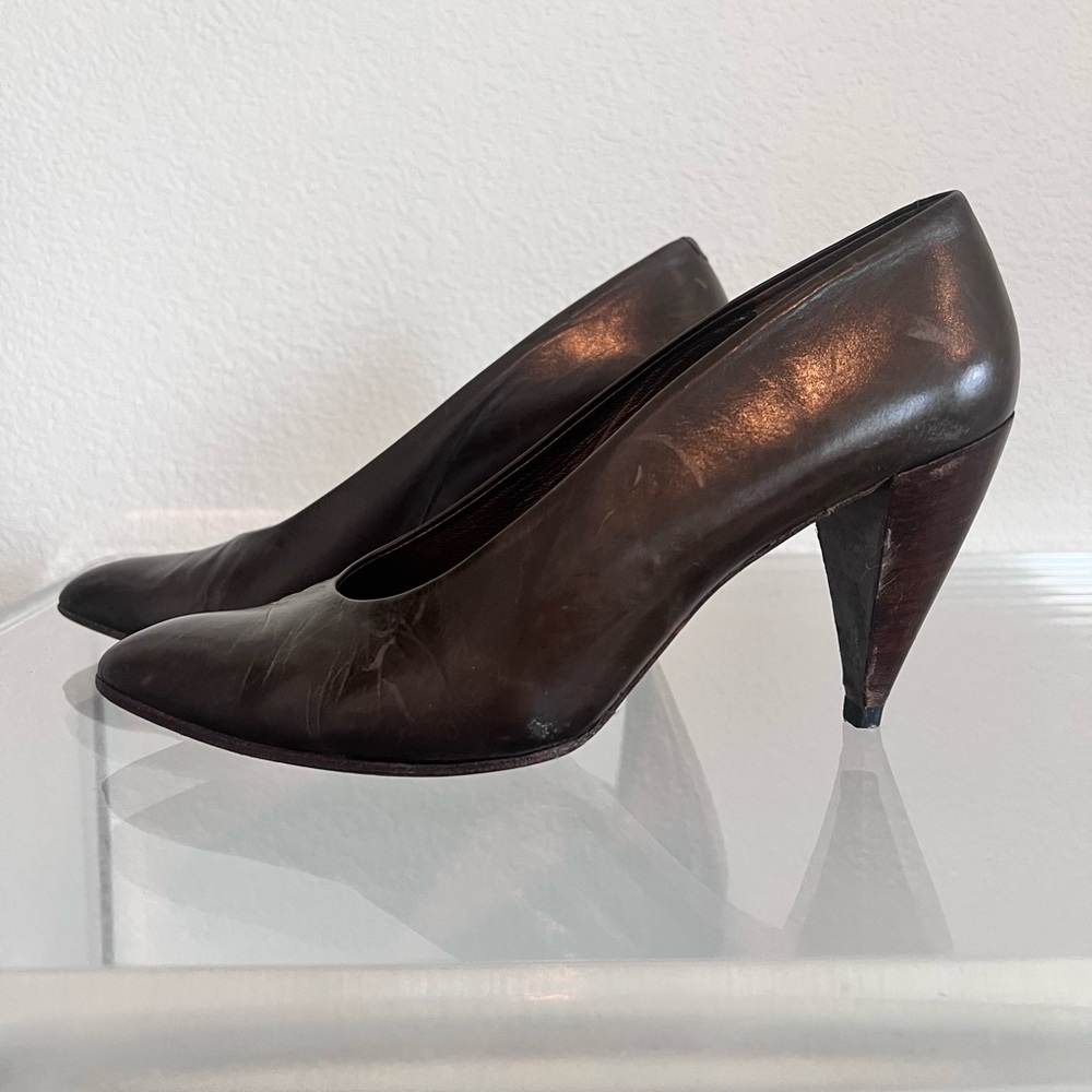 Vintage 80s Via Spiga Italian Heels